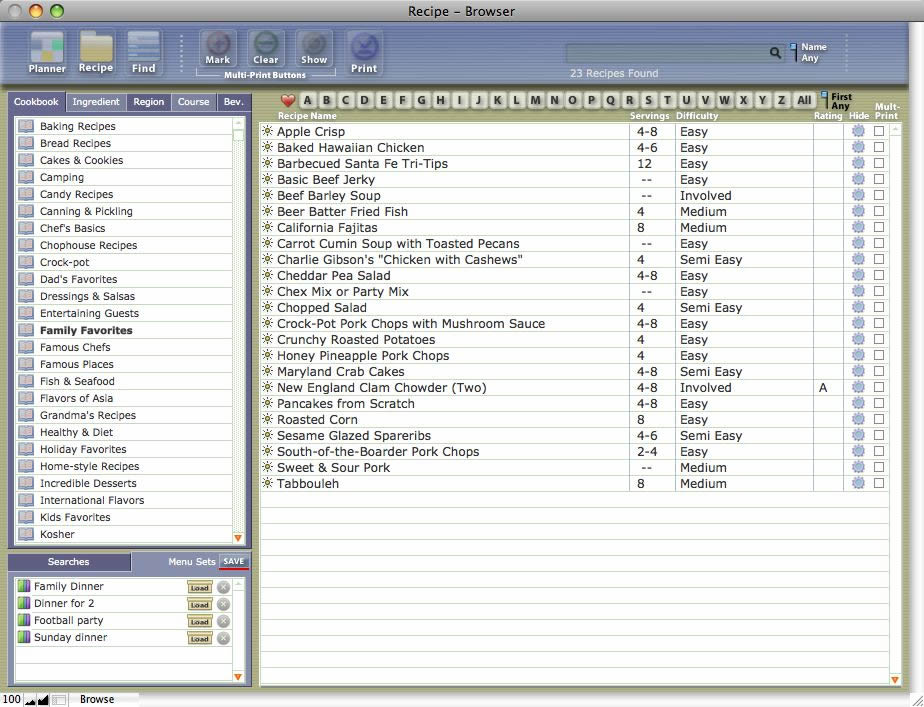 Screenshot for Cookware Deluxe 3.2